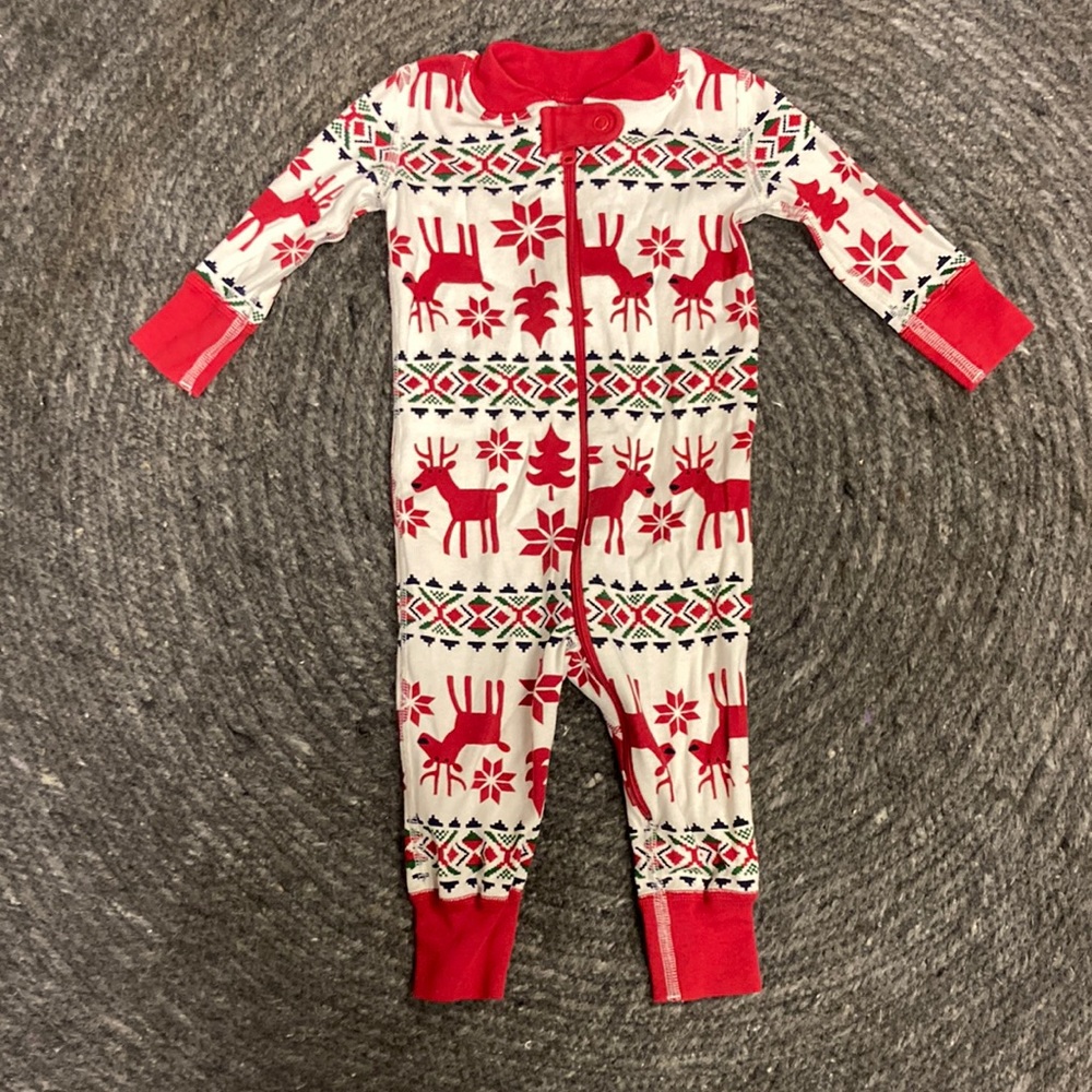 Hanna Andersson Christmas footless sleeper